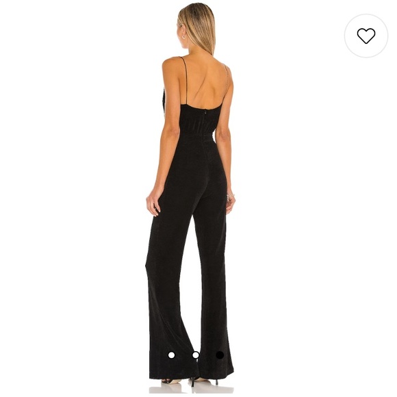 Revolve - MISHA Moira Pantsuit in Black - Picture 3 of 4